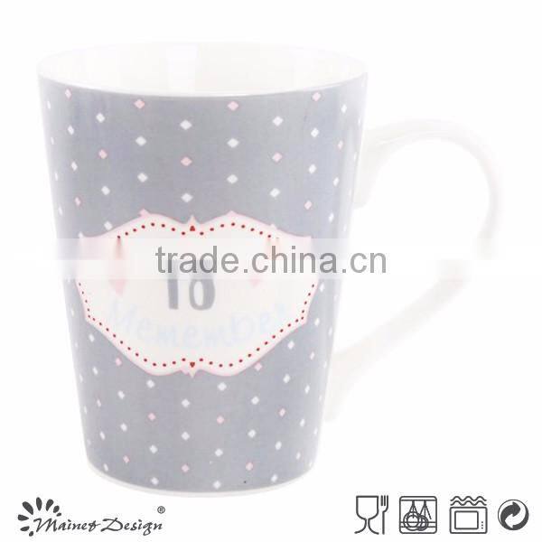 Cheap white porcelain promotional cheap ceramic mugs