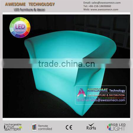 RGB LED LIGHT Bride and Groom Chair