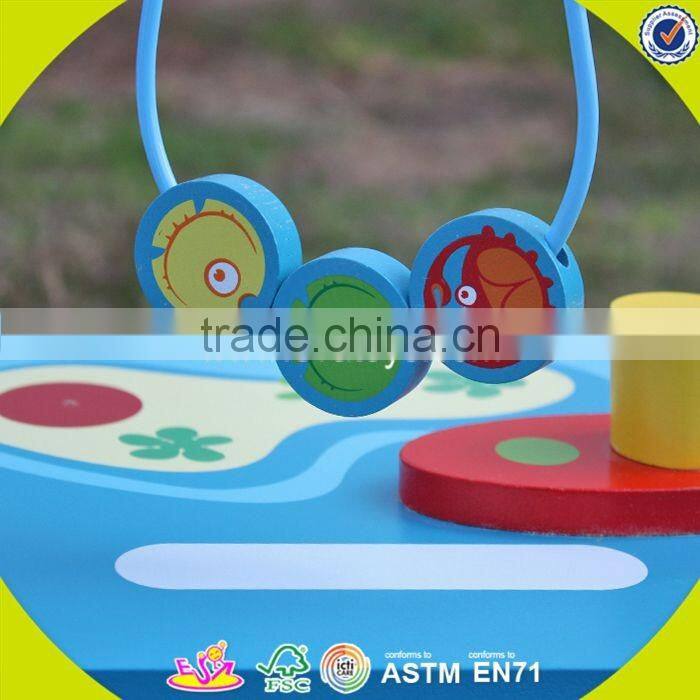 2017 wholesale educational toys wooden bead maze for toddlers W11B134