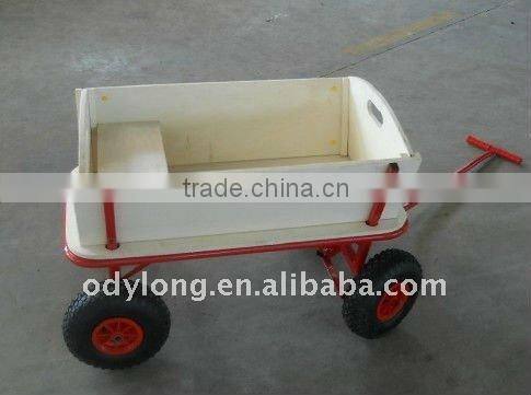cheap kit toy tool wooden carts / toy car trolleys