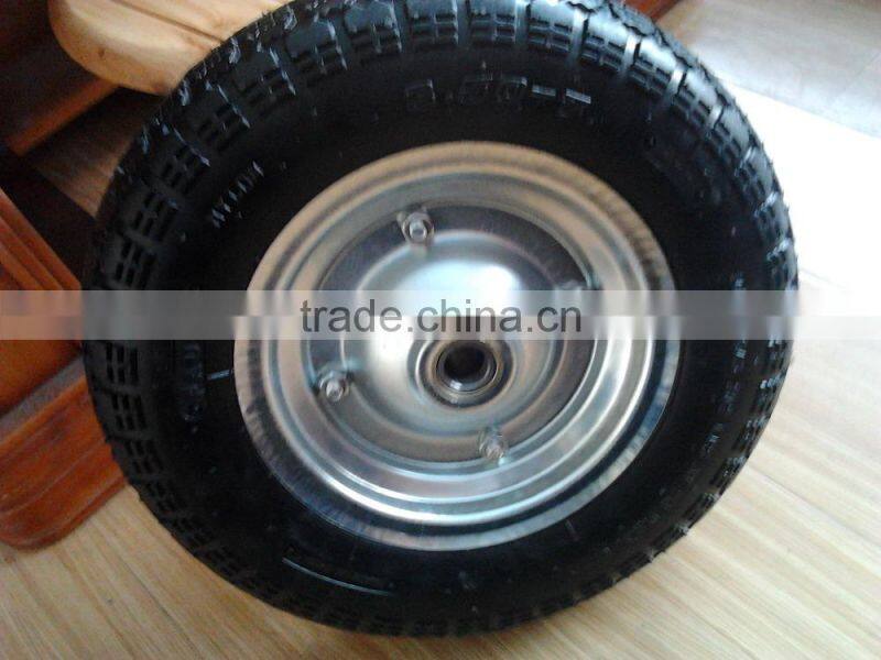 3.50-7 wheel with Zinc Plating rim
