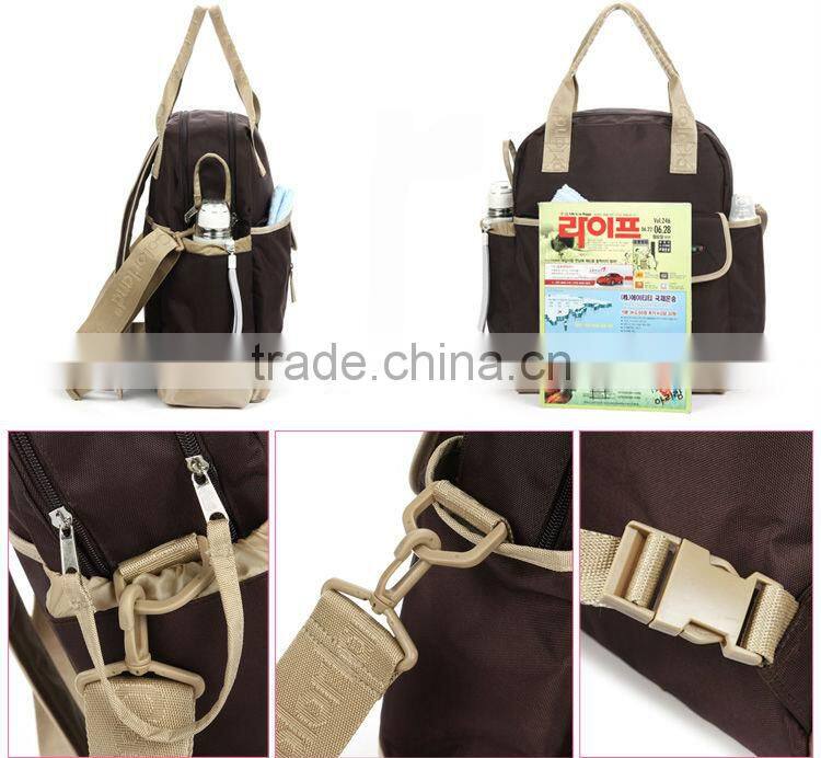 Large Capacity Pink Diaper Backpack