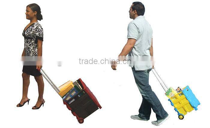 Plastic Light Duty Durable Folding Storage Bin for Home Use