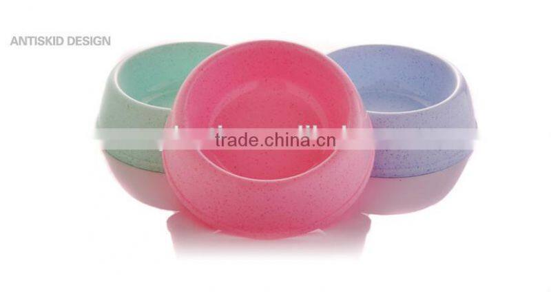 custom High quality PET Plastic disposable disposable dog food bowl