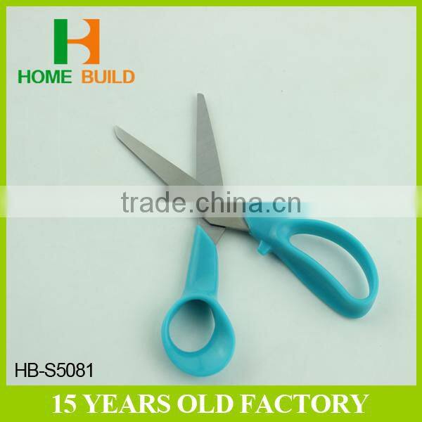 Factory price HB-S5081 5" Stainless Steel Home scissors with red handle