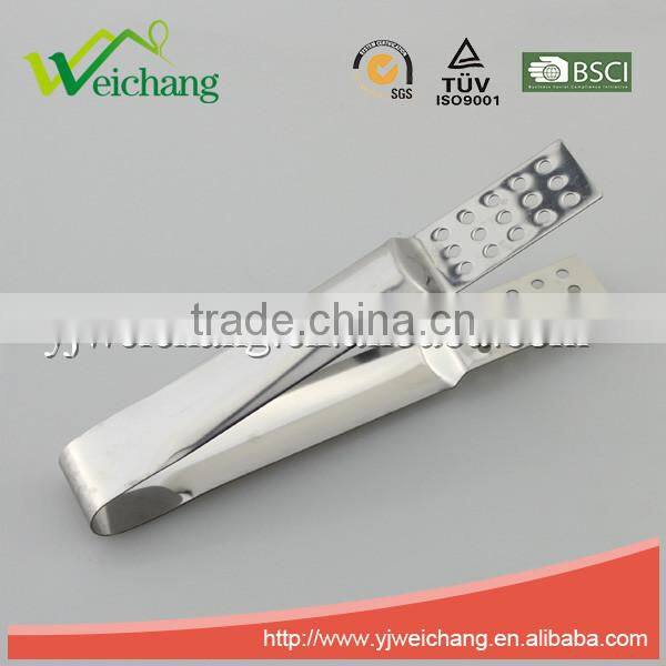 WCA270 premium whole Stainless Steel Food Tong Ice tong tea tong serve tong hot sale