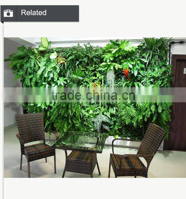 Artificial vertical garden Artificial plant wall decorarion fake green wall