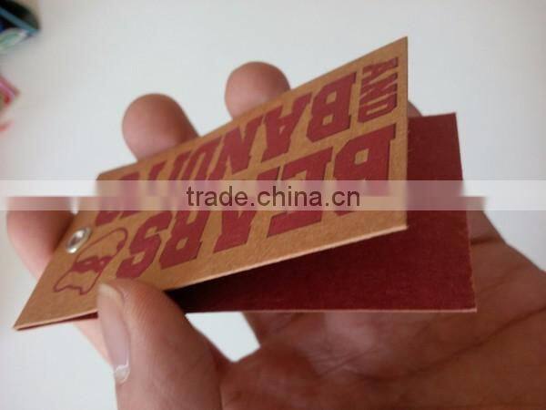 High quality jeans paper Hang Tags Swing Tags