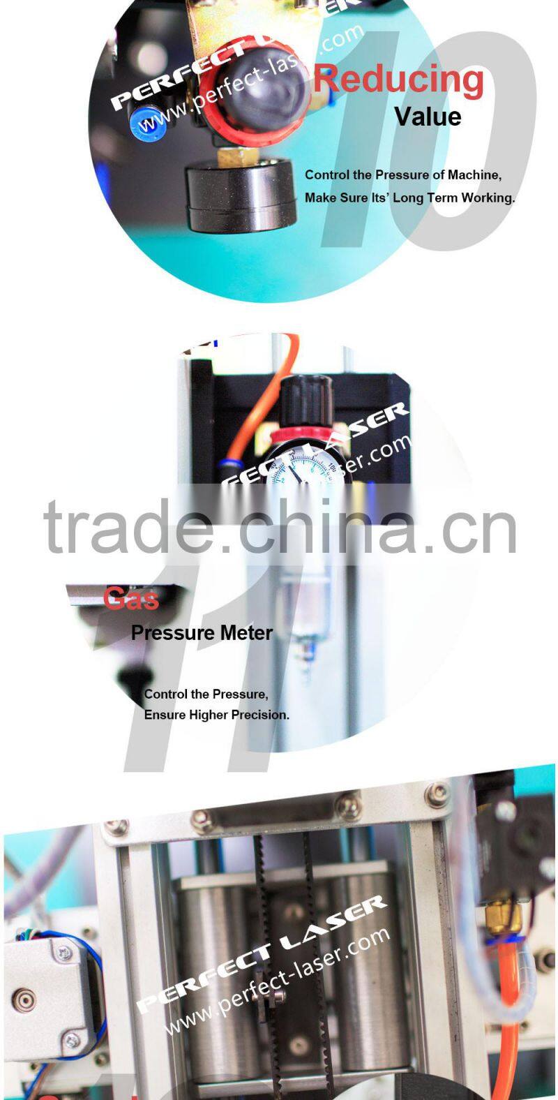 Hot Sale Dot Peen Pneumatic Marking Machine with Lowest Price from Perfect Laser