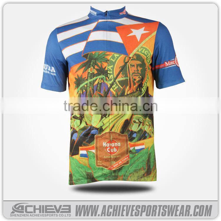 Sublimation cycling trousers,online Custom cycling uniform,cycling jersey
