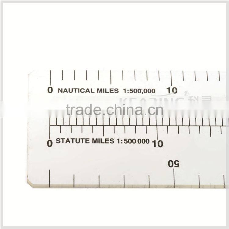 Kearing brand #KNM-2 Nautical Miles Scale Ruler size:420*38*4.5mm