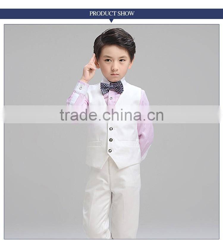 Tailored Guangzhou Boys Waistcoat Suit