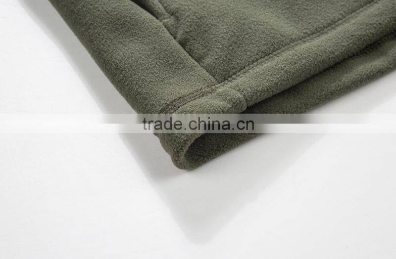 popular style to France half zip simple pullover male Polar Fleece