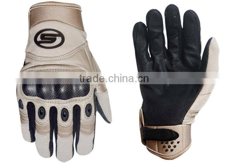 Seibertron motorbike racing gloves Genuine Leather Motocross gloves