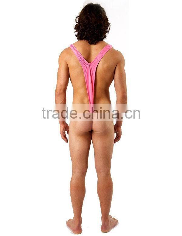 Borat Mankini Thong Swimsuit (Luminous Pink)