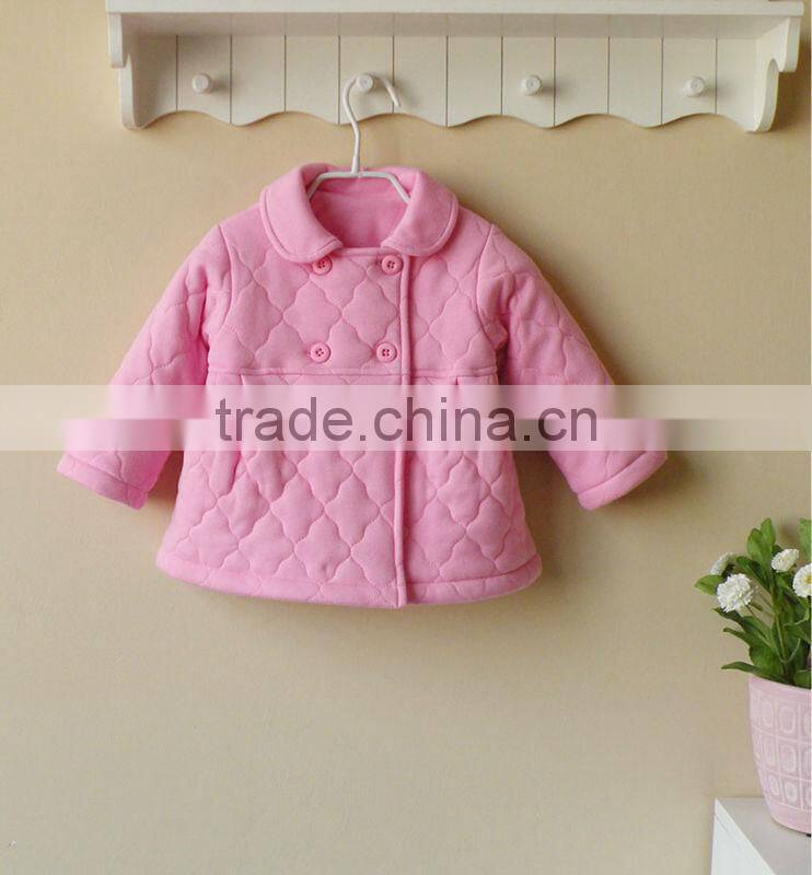 mom and bab 2012 Winter baby wear 100% cotton quilted tops