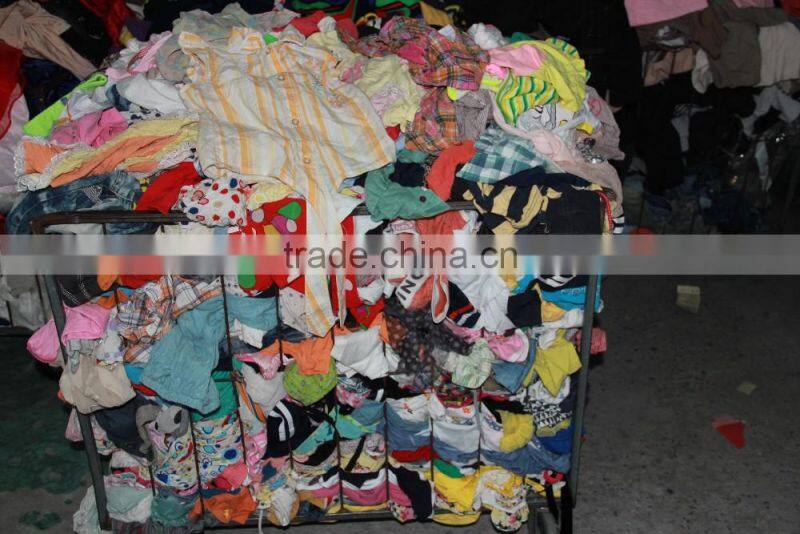 used clothing/ used clothes in bales chilren spring wear