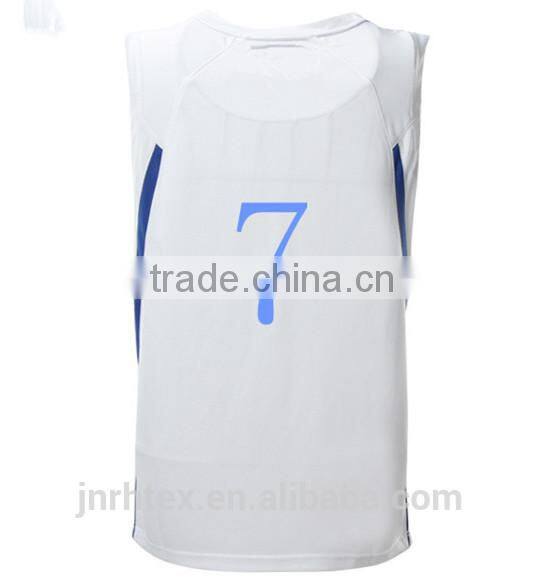 New 2014 100% polyester basketball jersey, latest basketball jersey design
