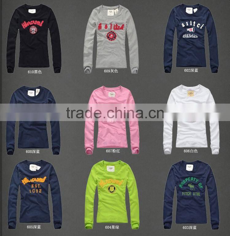 printing t shirt for women/ china alibaba women t-shirt/flocking printing t shirt