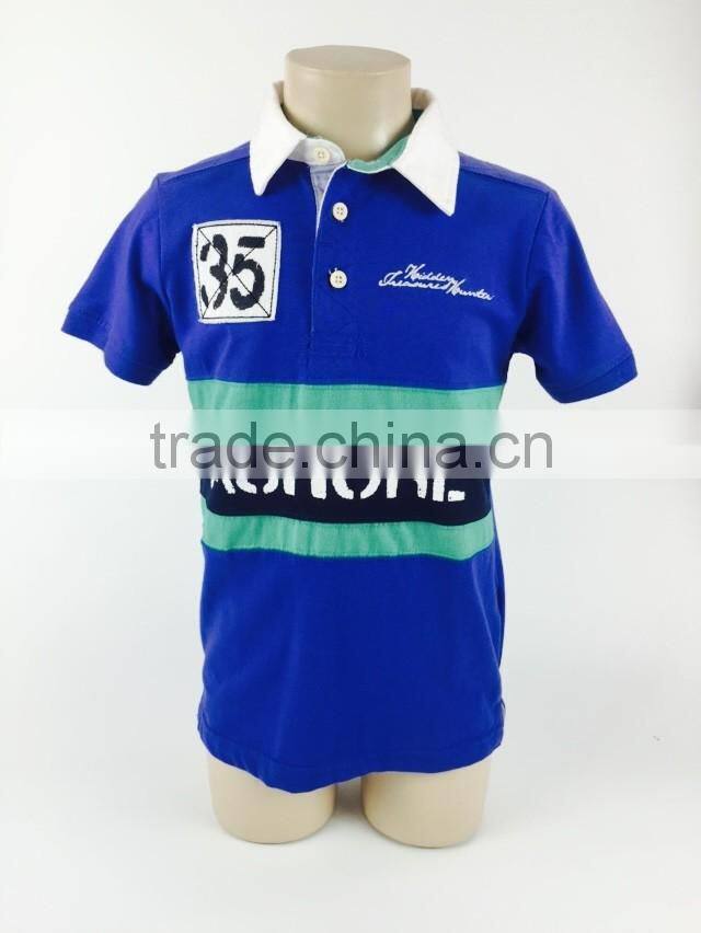 hot sale boys polo t-shirt with high quality