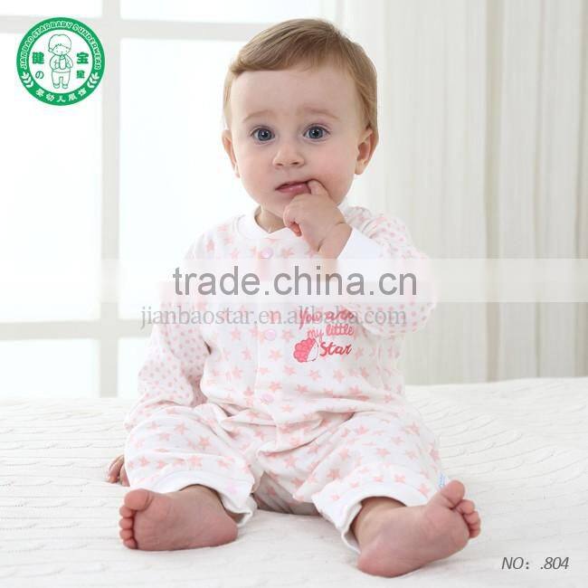 Spring/Autumun full sleeve high quality newborn baby romper hot selling baby girl bodysuit