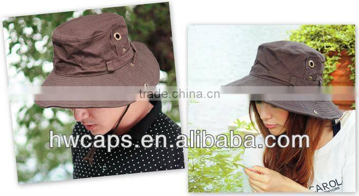 Hip hop custom mens bucket hat