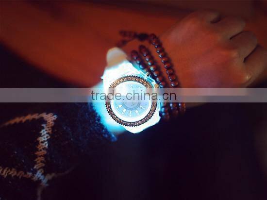 2016 Cute Couple Watch With Diamond Cheap Led Watch For Kids
