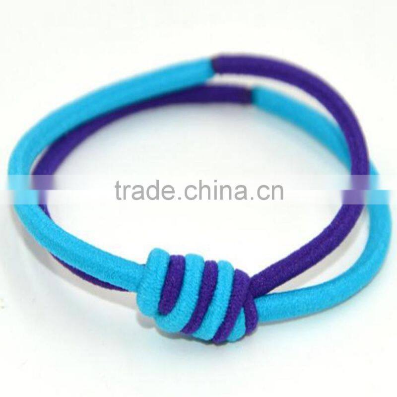 The New Double Knotted hair band, Children elastic hair ties