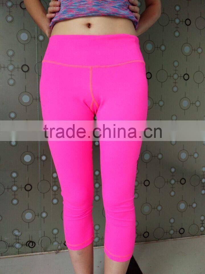 Nylon spandex custom sports clothings athletic women sportswear manufacturers
