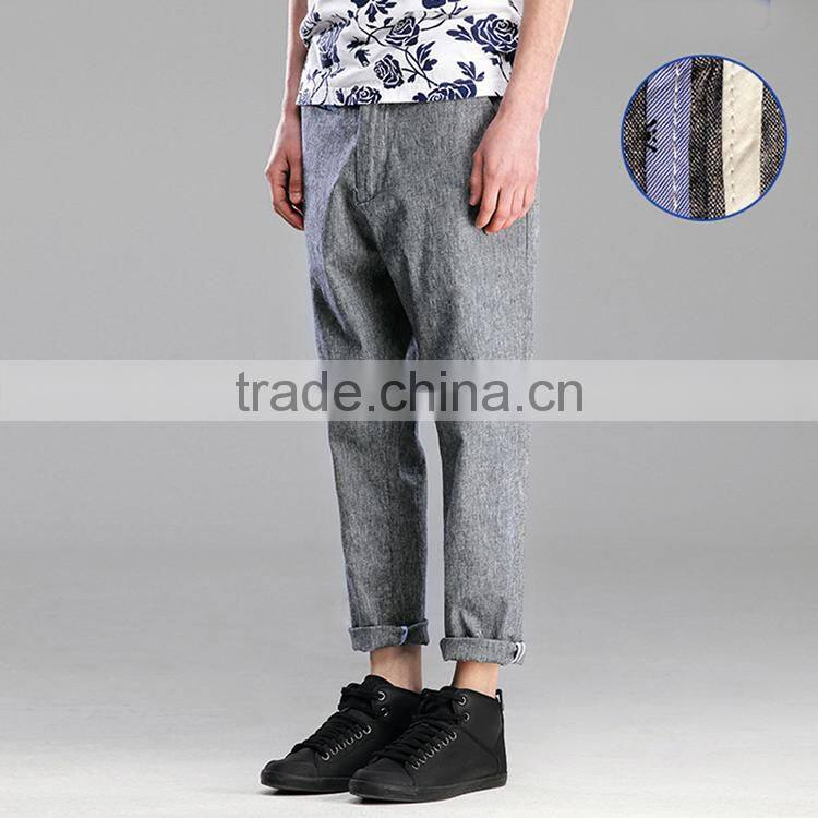 Fashionable and Comfortable Linen/Flax and cotton pants for men P-18