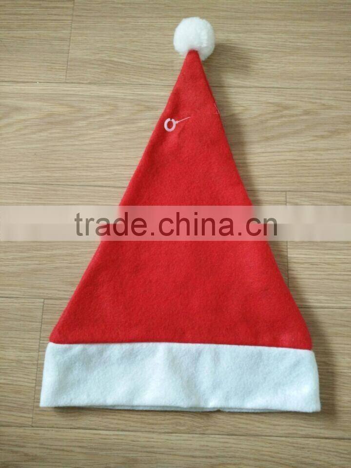 wholesale christams decorationhat,felt Santa claus hat