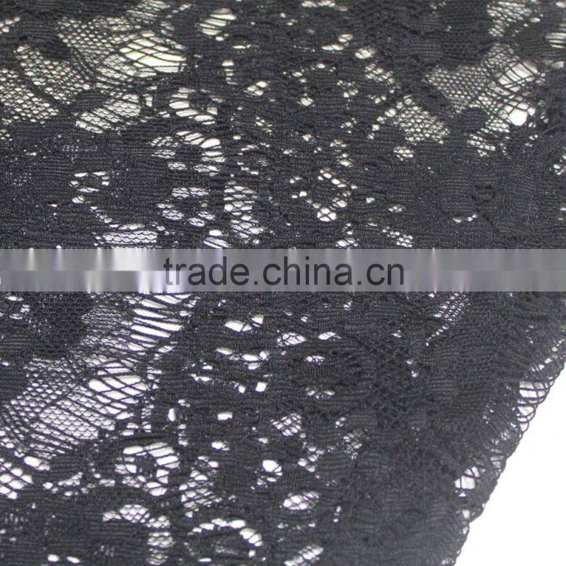 Clothes woman fashion long bell sleeve off-shoulder lace blouse black for wholesale 2017