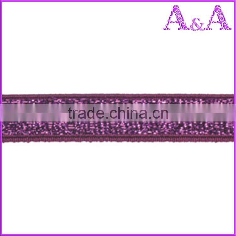 Factory custom woven elastic tape fashion elastic band