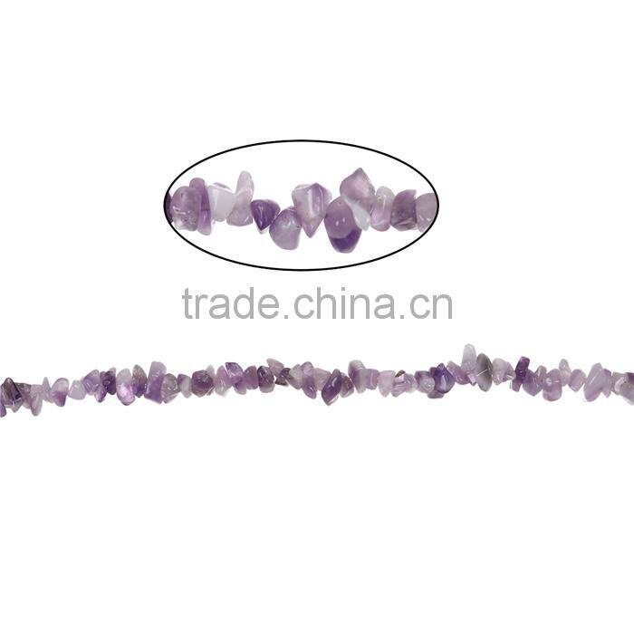 Amethyst Gemstone Loose Chip Beads Irregular Mauve