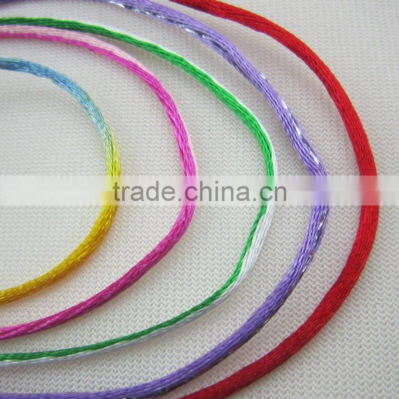 Silk cord,rat tail cord