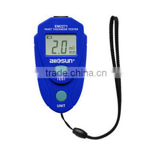 Coating thickness gauge, digital display iron base magnetic zinc coating film, paint thickness gauge