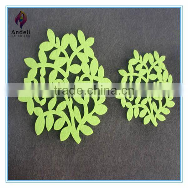factory heat risistant felt flower pots protect pad