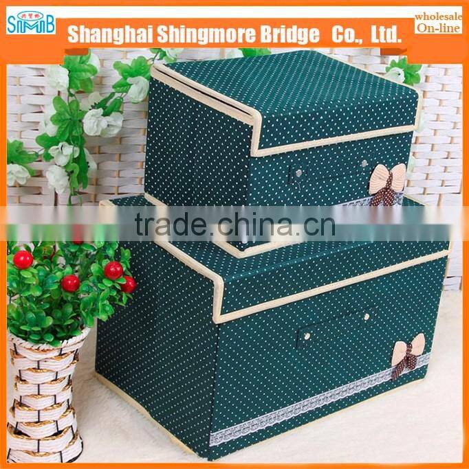 2017 alibaba china supplier hot sales good quality non-woven fabric storage container box