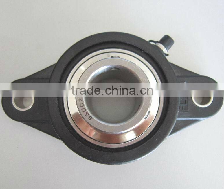 Plastic housing stainlesss steel pillow block bearing with cover SUCFPL206