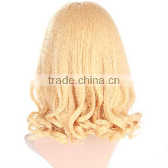 Brazilian 2015 Hair Wig for Party,Full Lace Wig with Baby Hair,Japan Cosplay Wig Funny Wigs Synthetic Hair Dubaa Fashion