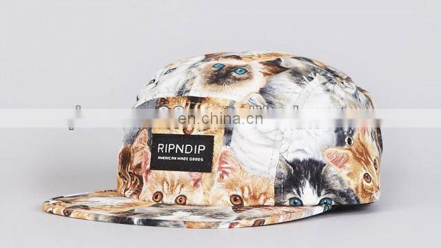 Fresh color whole printing cap hat snapback hat