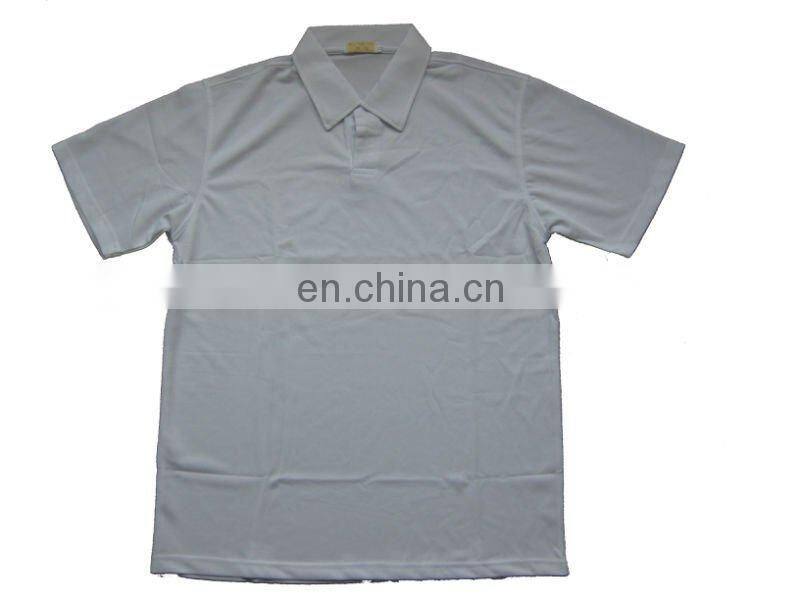 plain sublimation polyester t-shirt 100% white polyester t-shirt