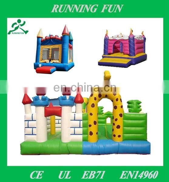 Commercial Inflatable Kids Bounce House, Indoor Inflatable Bouncer Amusement Park