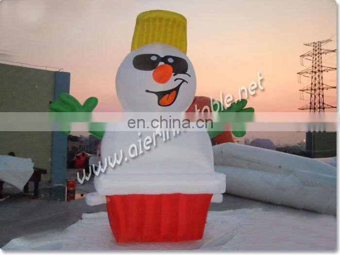 Lovely snowman inflatable christma decoration
