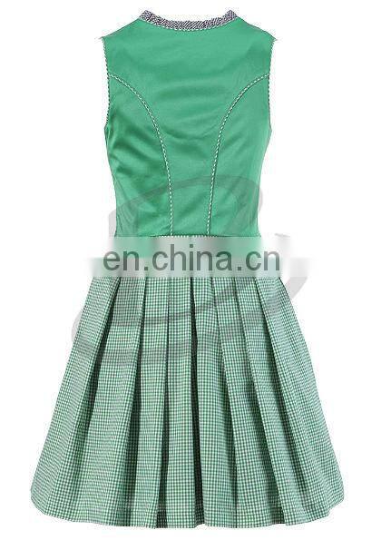 Green classical Dirndl Trachten German Oktoberfest Bavarian Traditional Dirndl For Women (German Bavaria Dirndls)
