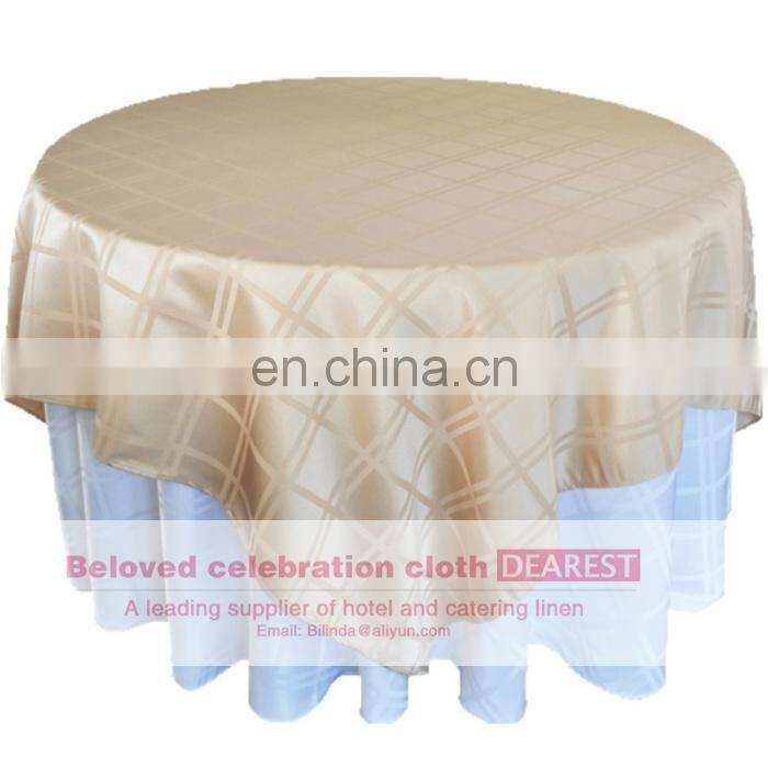 New style OEM factory wedding/hotel/banquet coffee table overlay