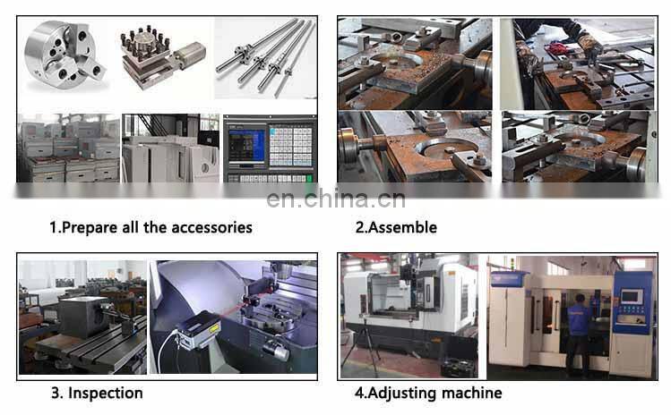xk7125 vertical economic medium size metal cnc vertical milling machine