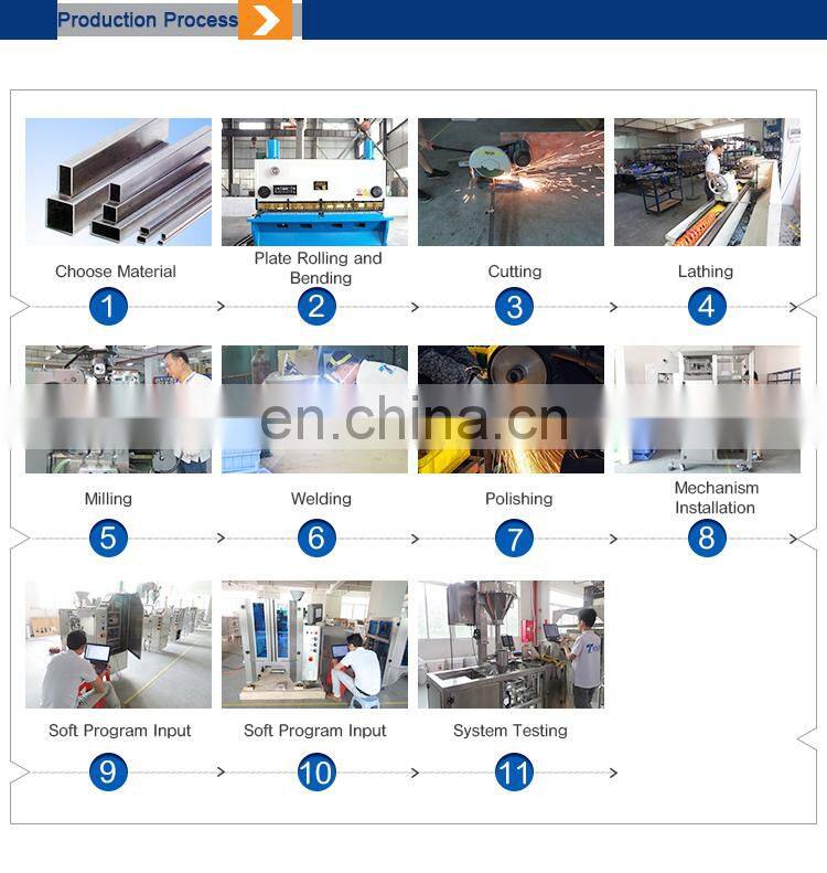 High Quality PLC Mitsubishi Mineral Water Pouch Packing Machine Price with Hopper