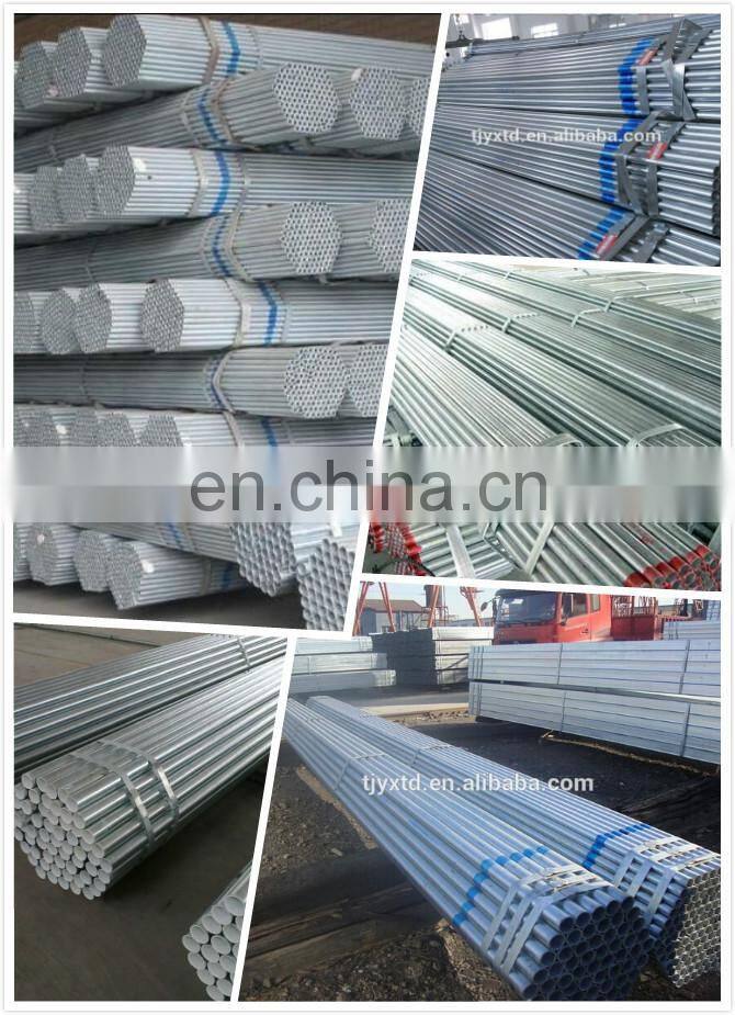 Galvanized steel tube gi pipe