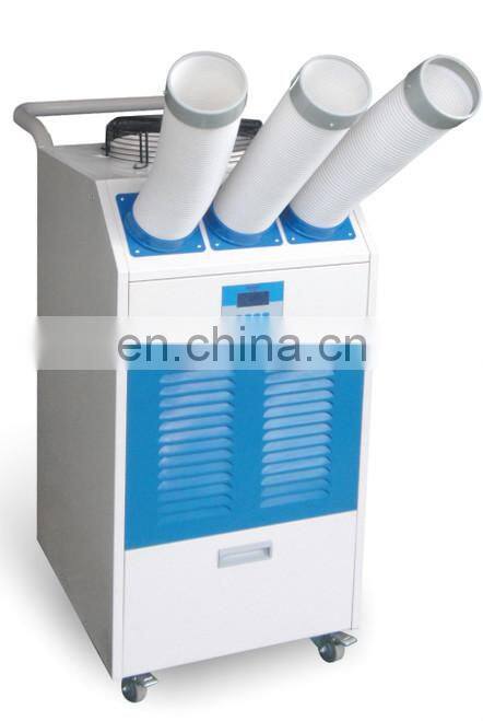 17918--23379 BTU Portable air conditioner air cooler with pushing hands movable wheels easy to move.